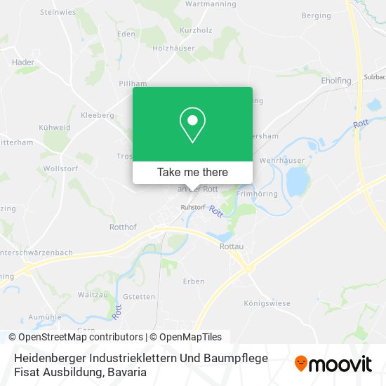 Heidenberger Industrieklettern Und Baumpflege Fisat Ausbildung map