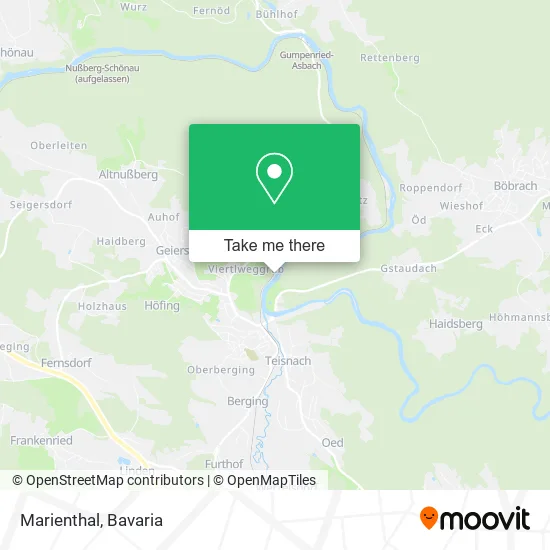 Карта Marienthal