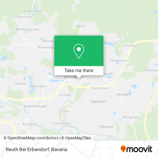 Карта Reuth Bei Erbendorf