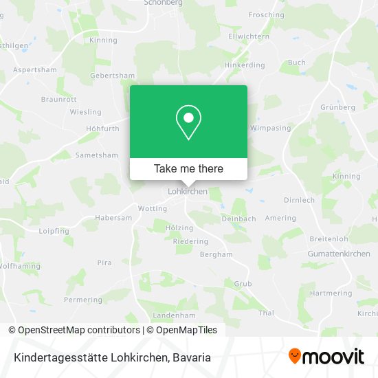 Kindertagesstätte Lohkirchen map