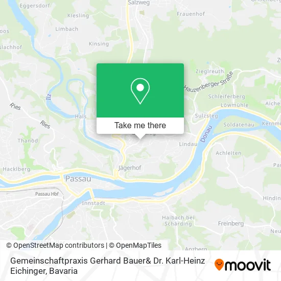 Карта Gemeinschaftpraxis Gerhard Bauer& Dr. Karl-Heinz Eichinger