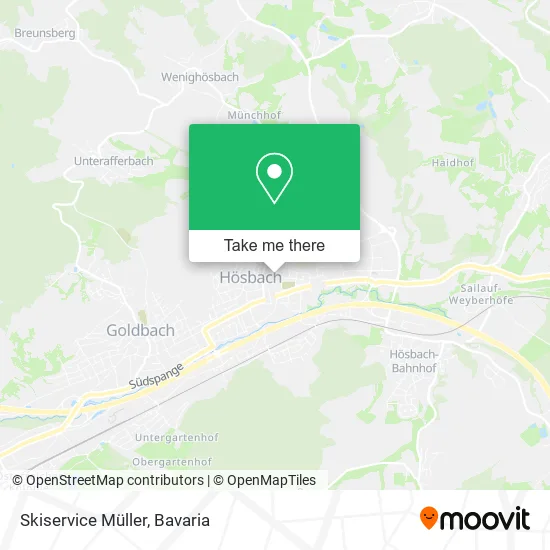 Карта Skiservice Müller