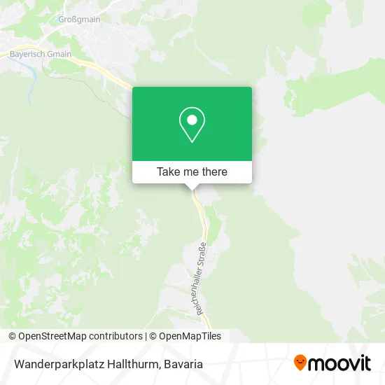 Карта Wanderparkplatz Hallthurm