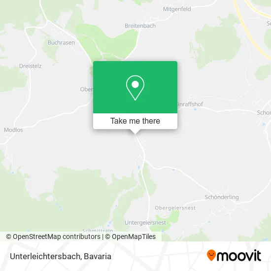 Карта Unterleichtersbach