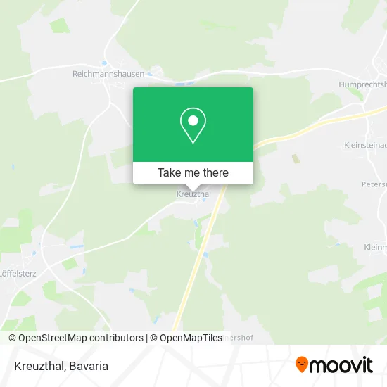 Карта Kreuzthal