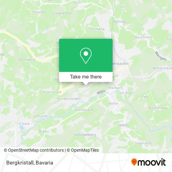 Карта Bergkristall