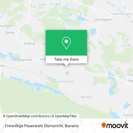Карта Freiwillige Feuerwehr Dürnsricht