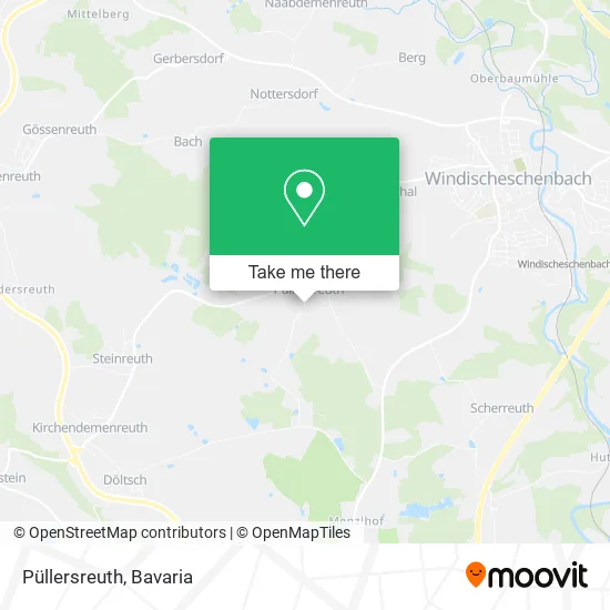 Карта Püllersreuth