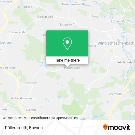 Карта Püllersreuth