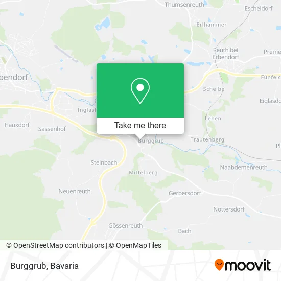 Карта Burggrub
