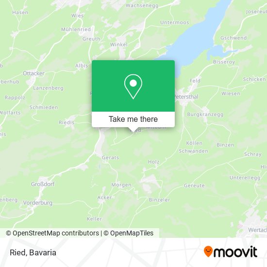 Карта Ried