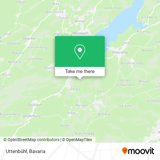 Карта Uttenbühl