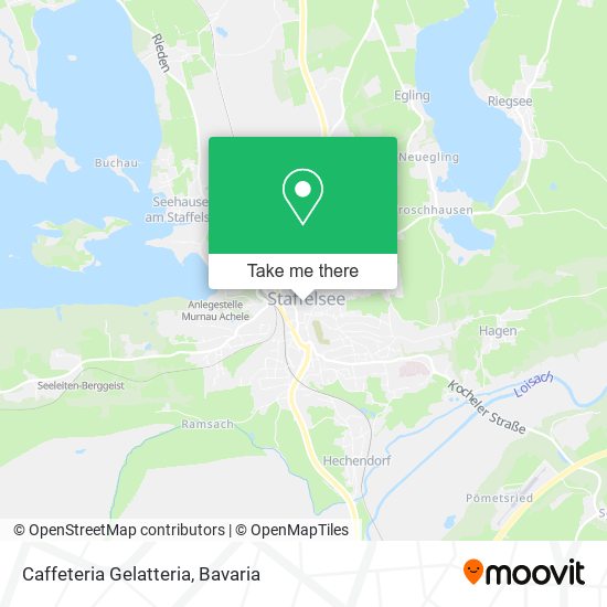 Caffeteria Gelatteria map