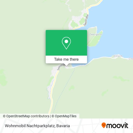 Wohnmobil Nachtparkplatz map