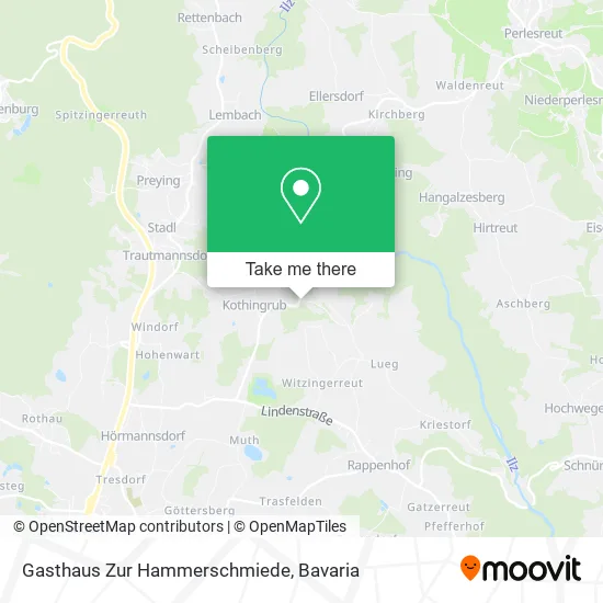 Карта Gasthaus Zur Hammerschmiede