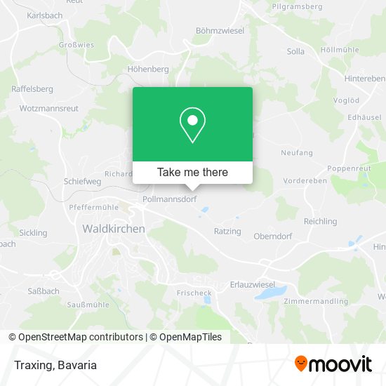 Карта Traxing