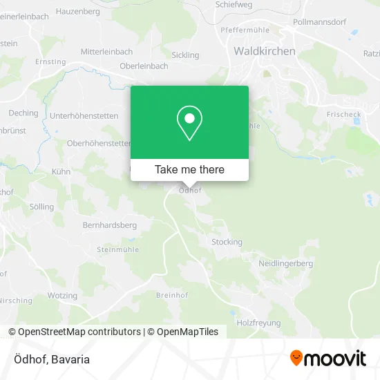 Карта Ödhof