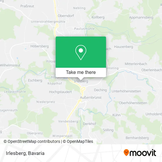 Карта Irlesberg