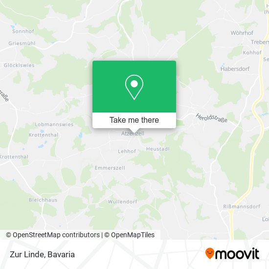 Zur Linde map