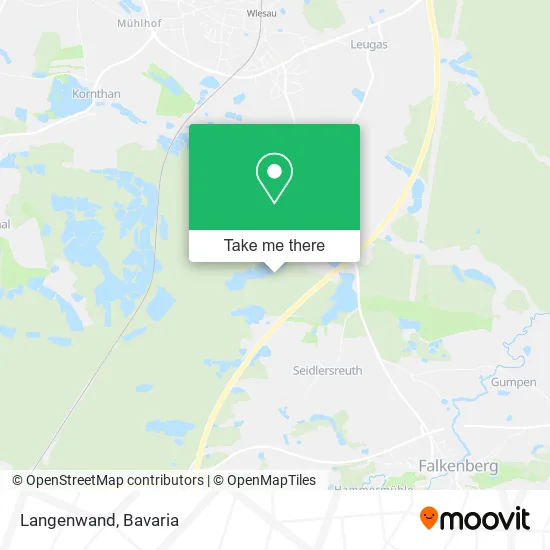 Карта Langenwand