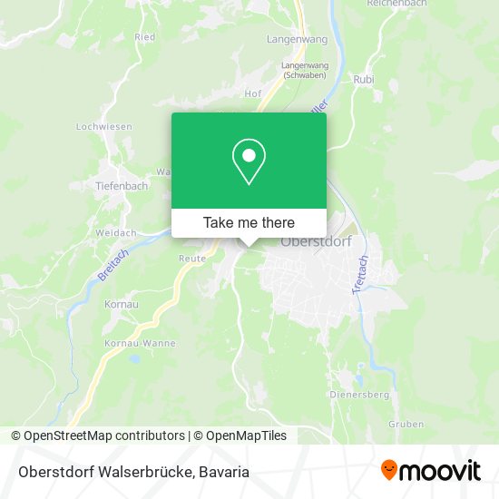 Oberstdorf Walserbrücke map