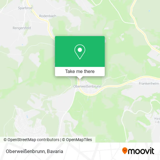 Карта Oberweißenbrunn