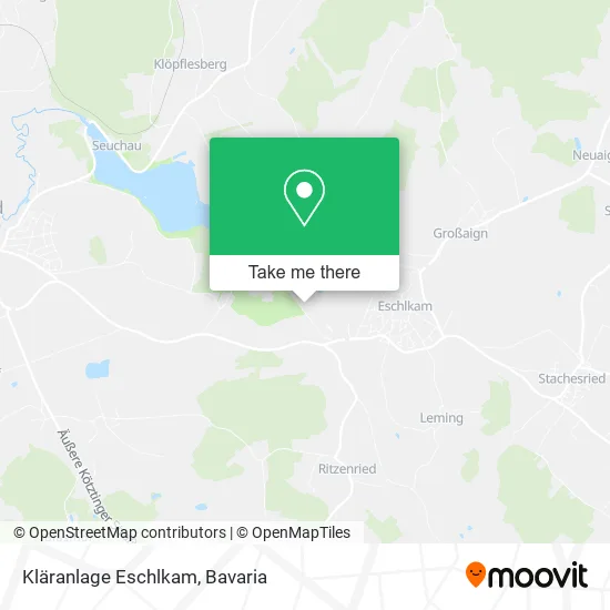Карта Kläranlage Eschlkam