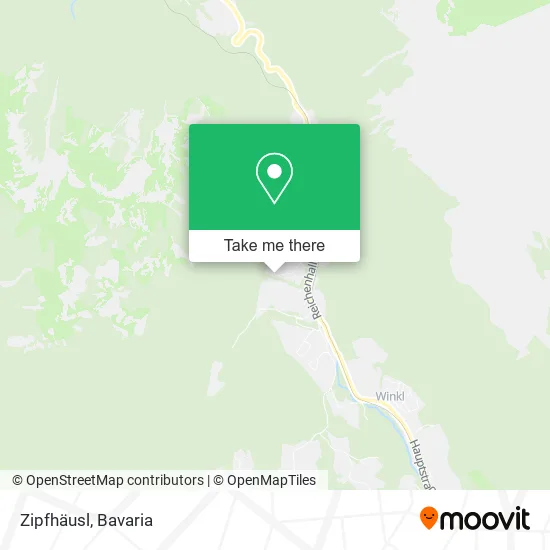Карта Zipfhäusl