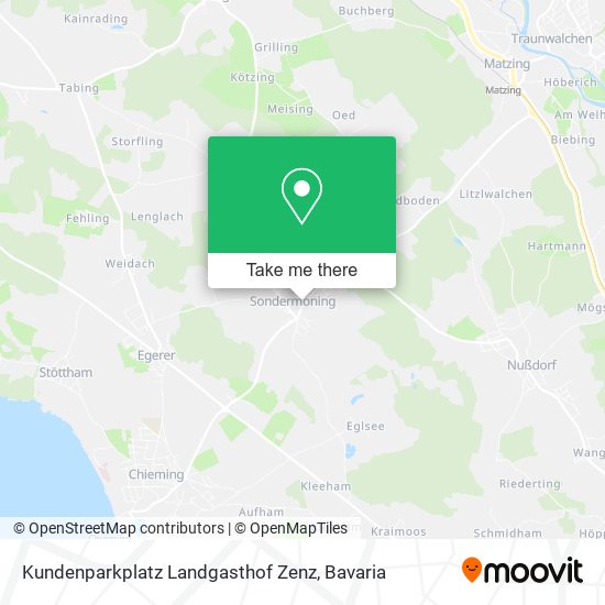 Kundenparkplatz Landgasthof Zenz map
