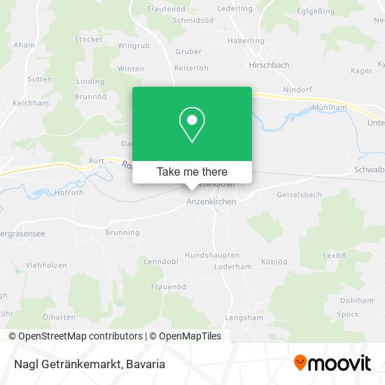Nagl Getränkemarkt map