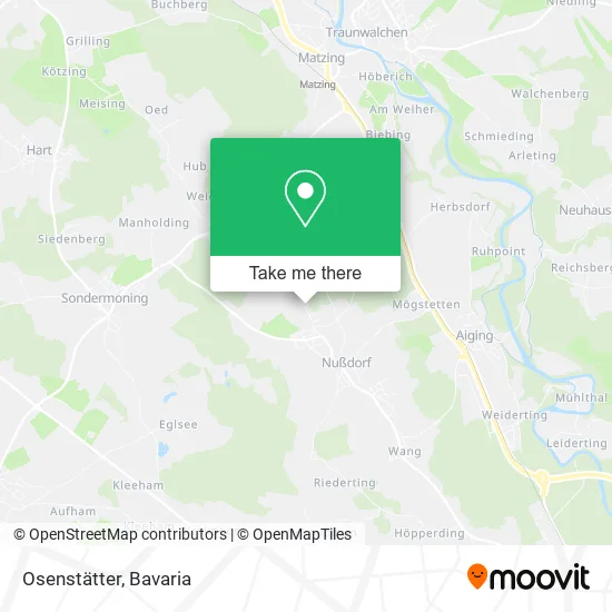 Карта Osenstätter