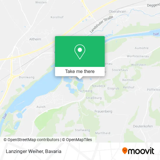 Карта Lanzinger Weiher