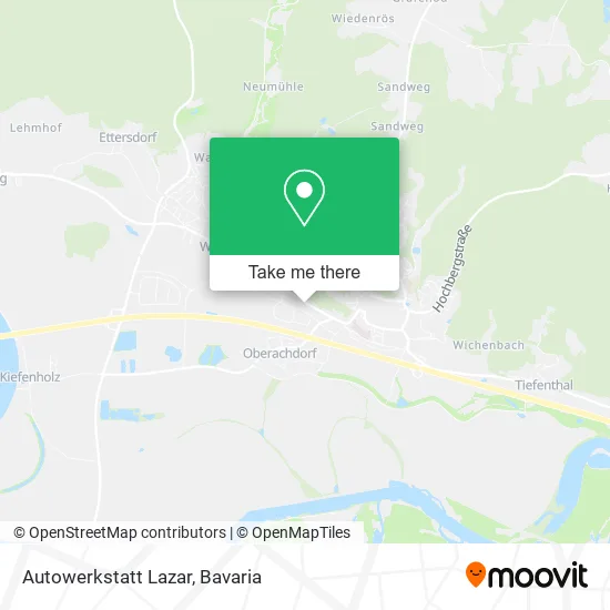 Карта Autowerkstatt Lazar