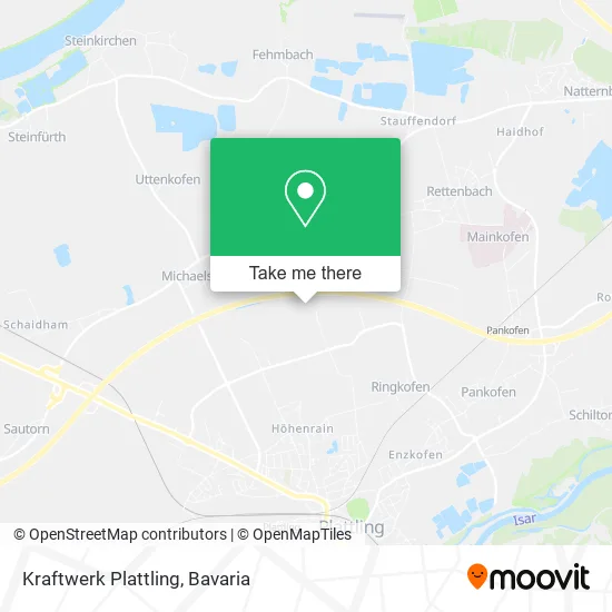 Карта Kraftwerk Plattling