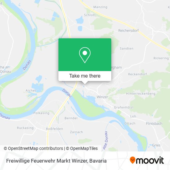 Карта Freiwillige Feuerwehr Markt Winzer