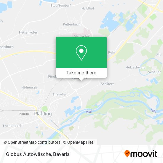 Globus Autowäsche map