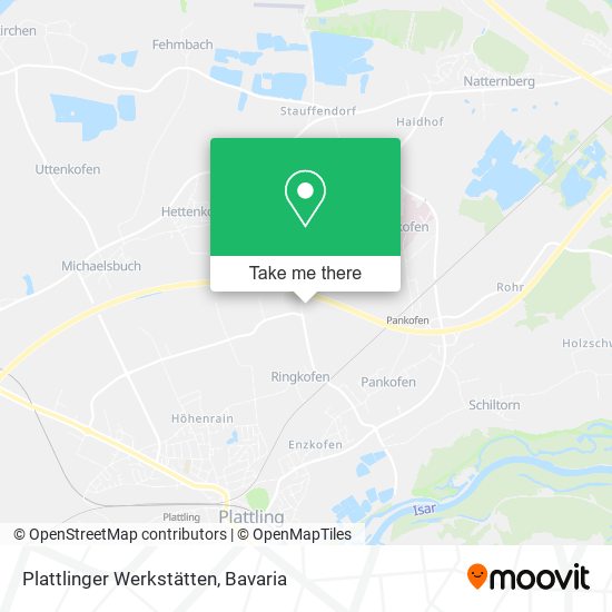 Карта Plattlinger Werkstätten