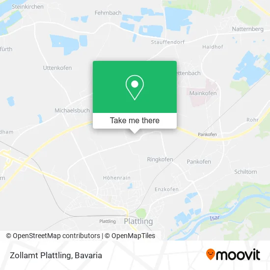 Карта Zollamt Plattling