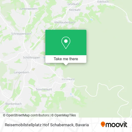 Карта Reisemobilstellplatz Hof Schabernack