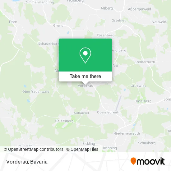 Карта Vorderau