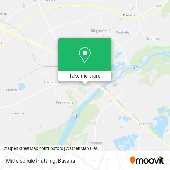 Карта Mittelschule Plattling