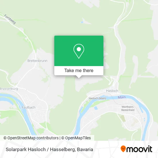 Карта Solarpark Hasloch / Hasselberg