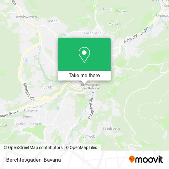Карта Berchtesgaden