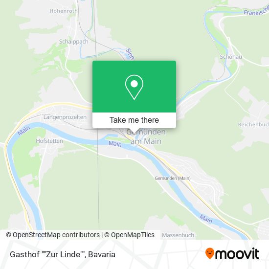 Gasthof ""Zur Linde"" map