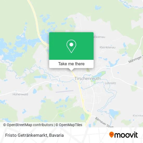 Карта Fristo Getränkemarkt