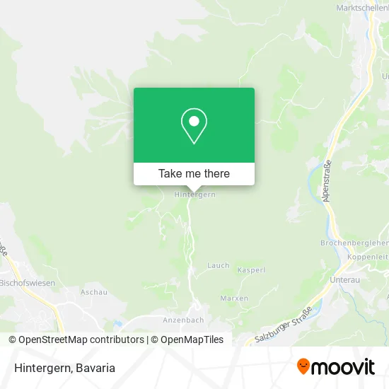 Карта Hintergern