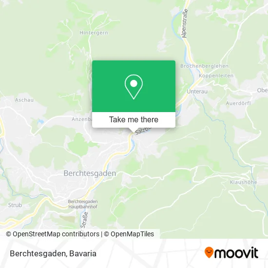Карта Berchtesgaden