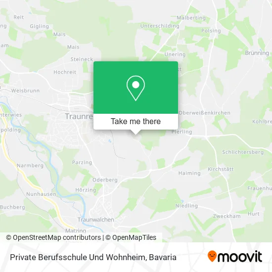 Карта Private Berufsschule Und Wohnheim