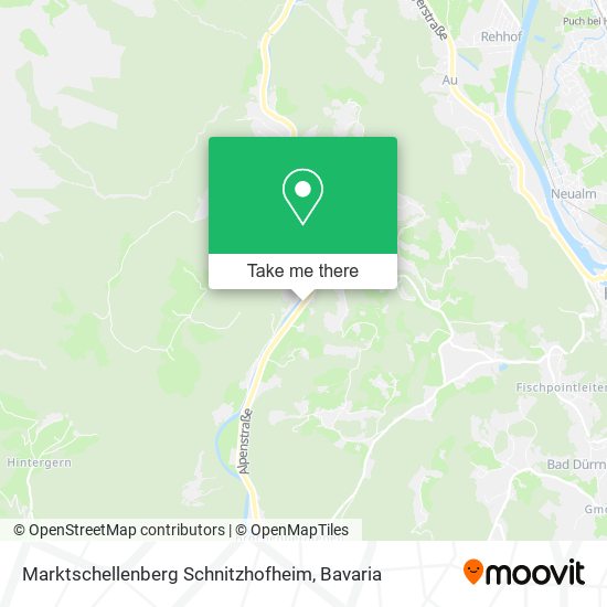 Карта Marktschellenberg Schnitzhofheim