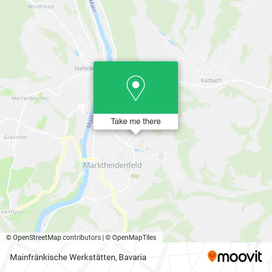 Карта Mainfränkische Werkstätten